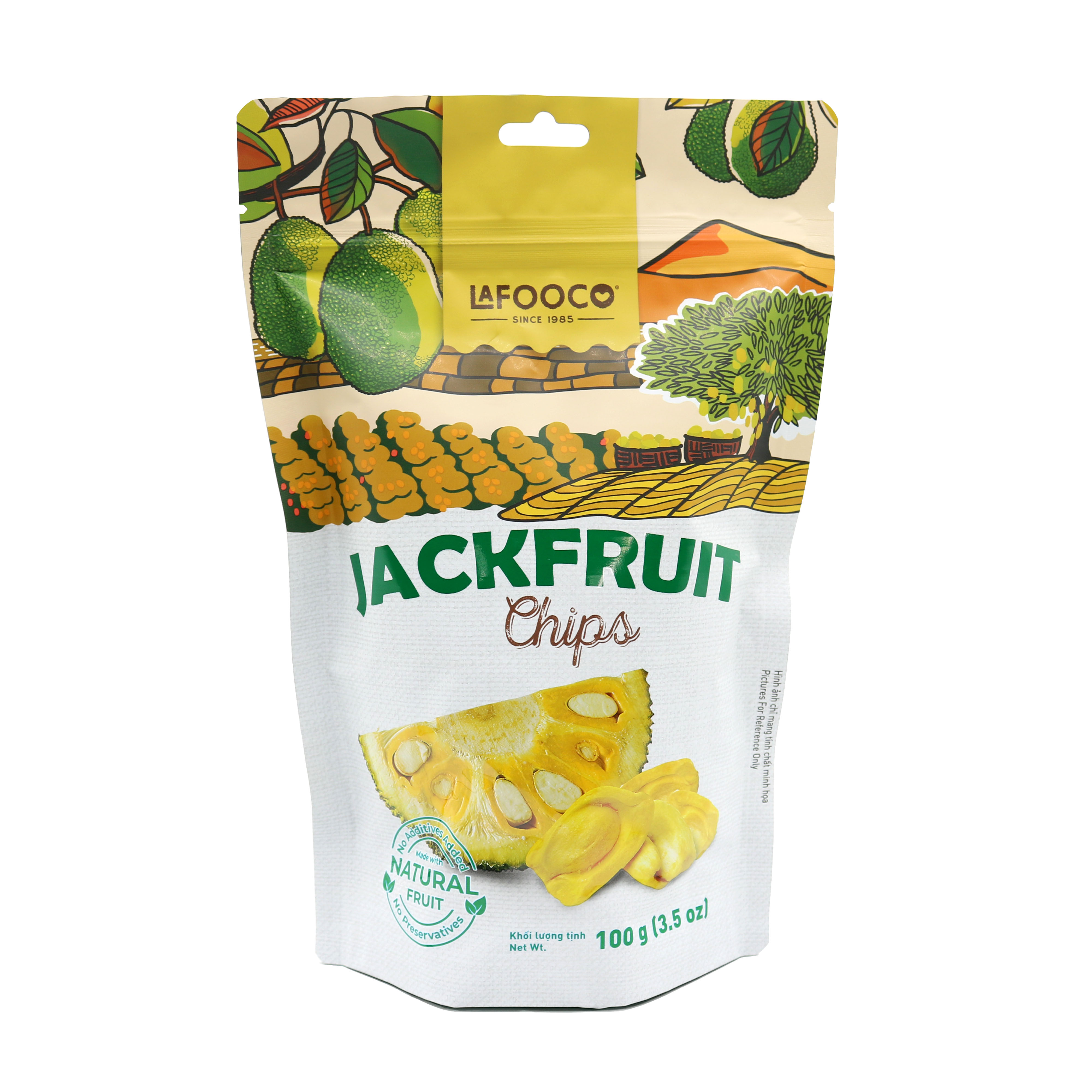 Mít Sấy Giòn Lafooco 100G Xuất Khẩu