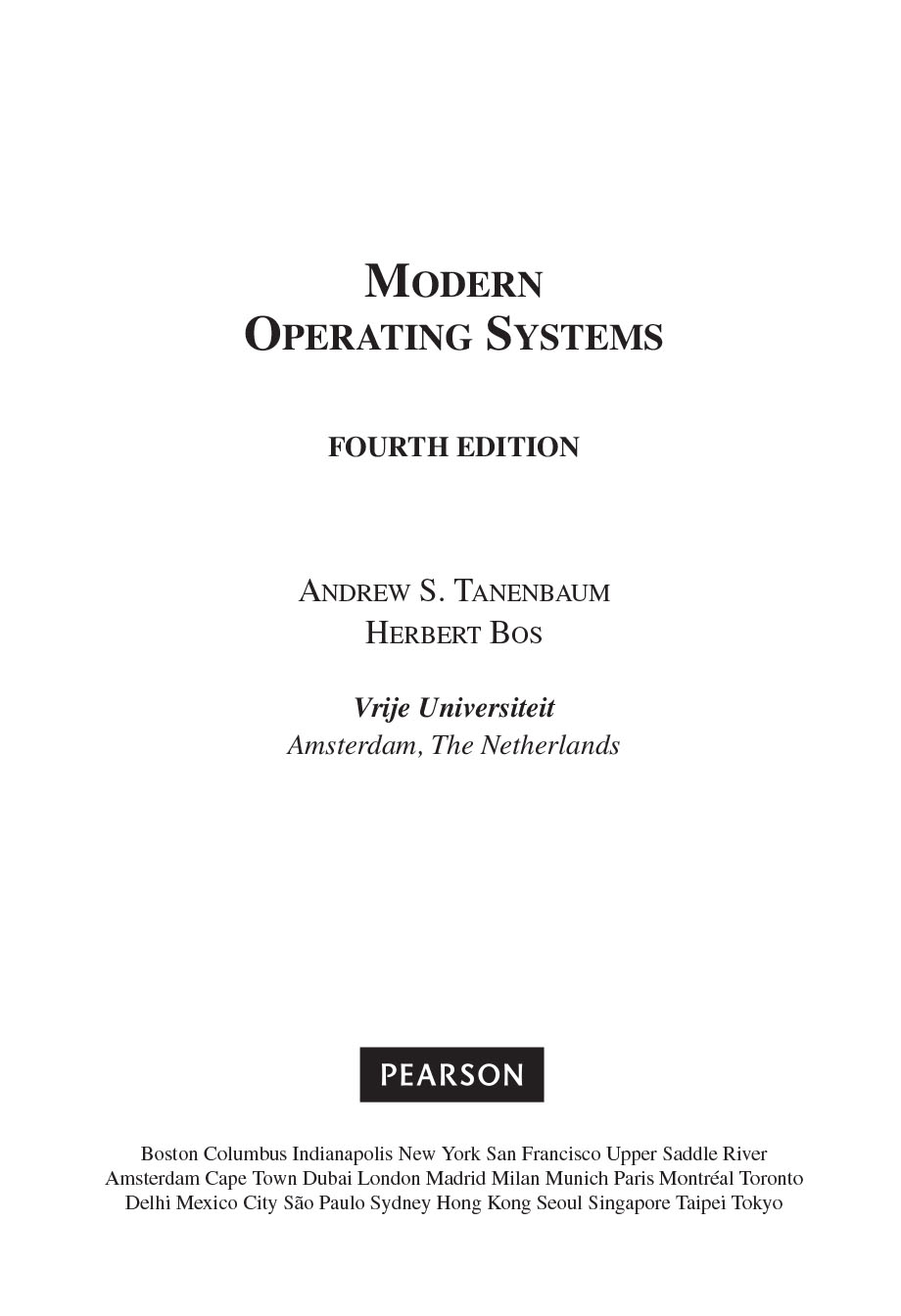 Modern Operating Systems