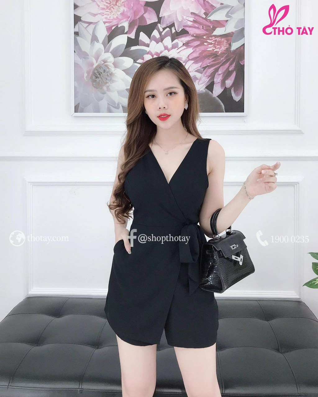 JUM CỔ TIM CỘT NƠ EO SIÊU CUTE