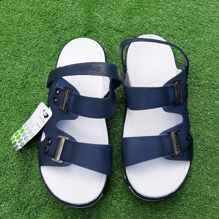 [Hcm]Super Light Men's Slippers with Horizontal Straps