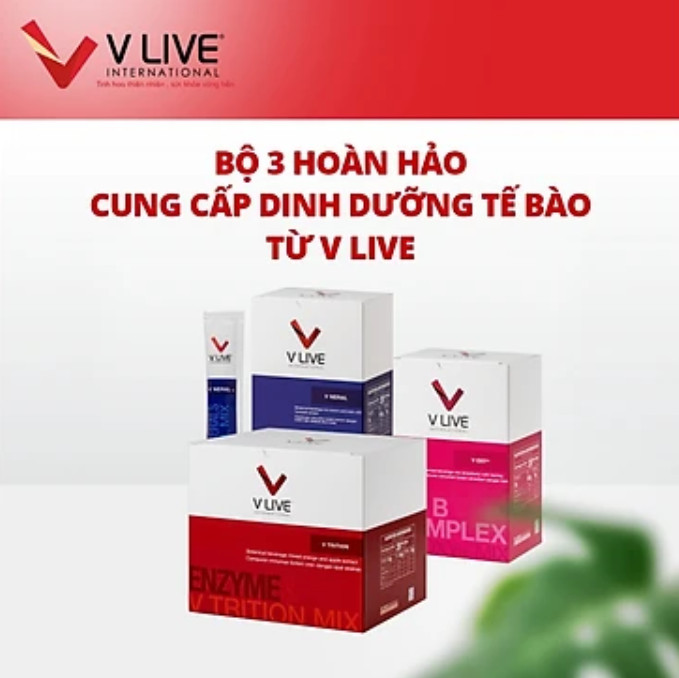 Bộ 3 thực phẩm VLive