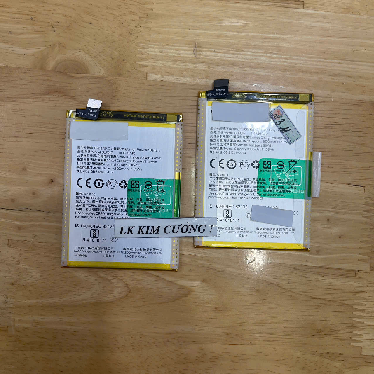 Pin BLP647 dành cho OPPO A77 / A79