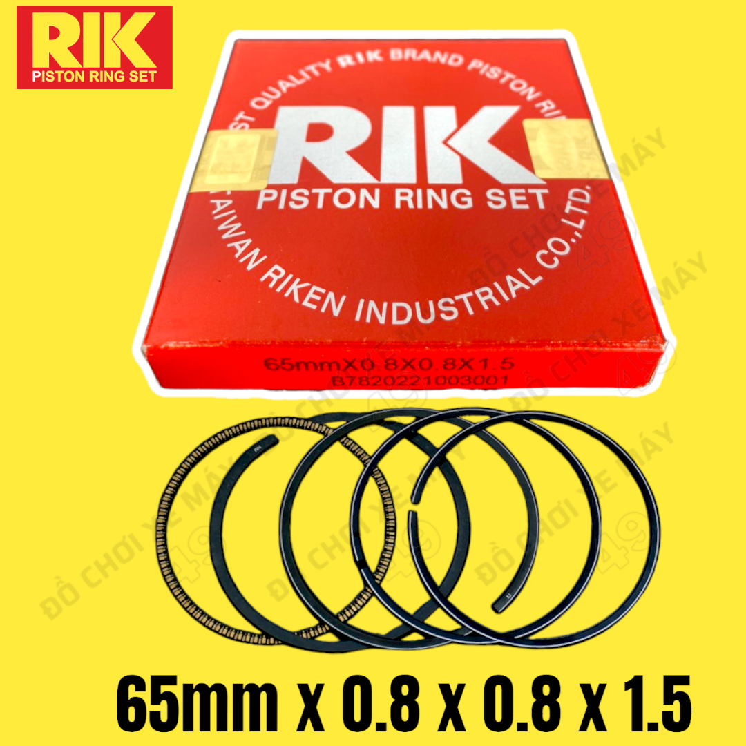 Bạc RIK Chính Hãng 62mm/65mm/72mm