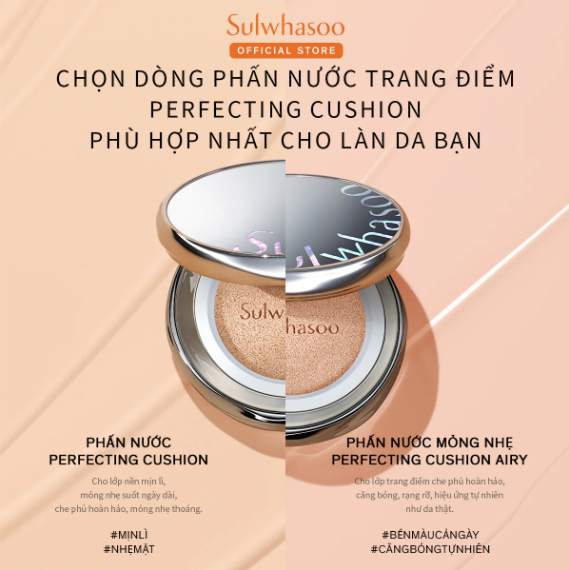 Cushion SULWHASOO Perfecting Coussin De Teint SPF50+ PA+++