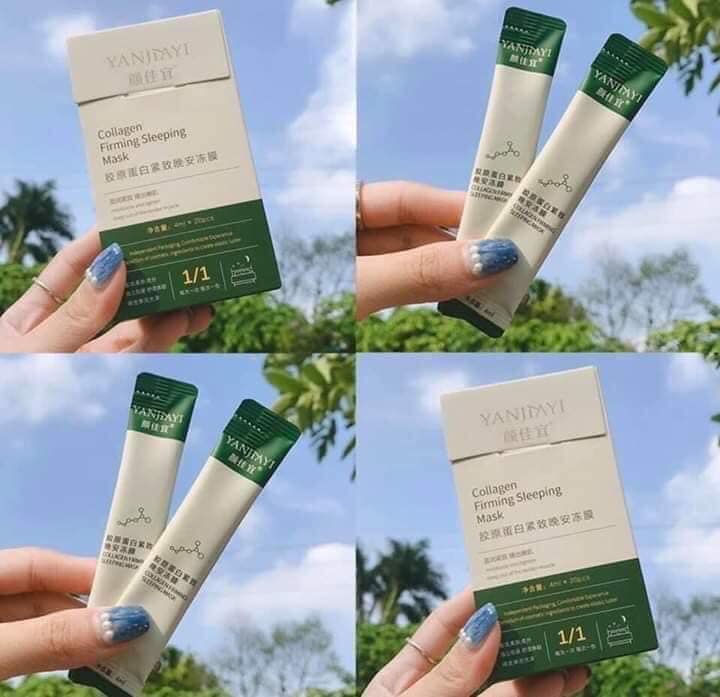 Mặt nạ ngủ thạch Collagen