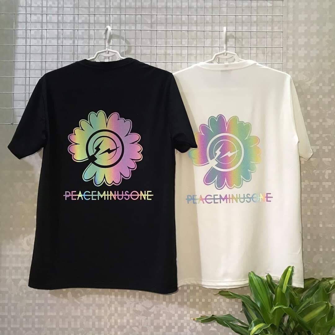 MẪU ÁO THUN PHẢN QUANG IN HÌNH BÔNG CÚC