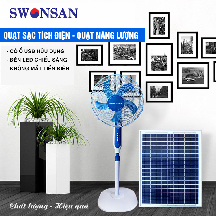 QUẠT SẠC TÍCH ĐIỆN SWONSAN BSC – 40TD