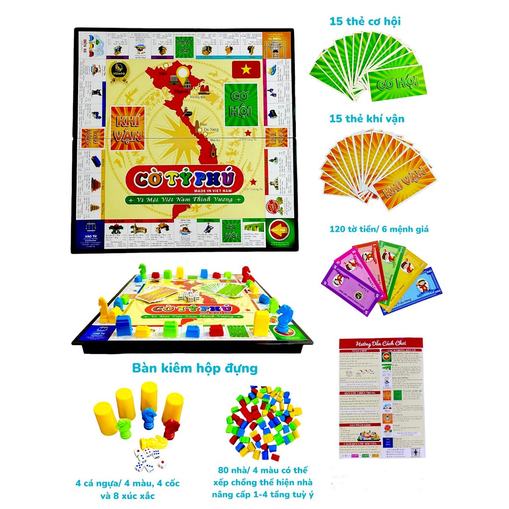 Chess set billionaire the native name Vietnam, help thinking investment through games