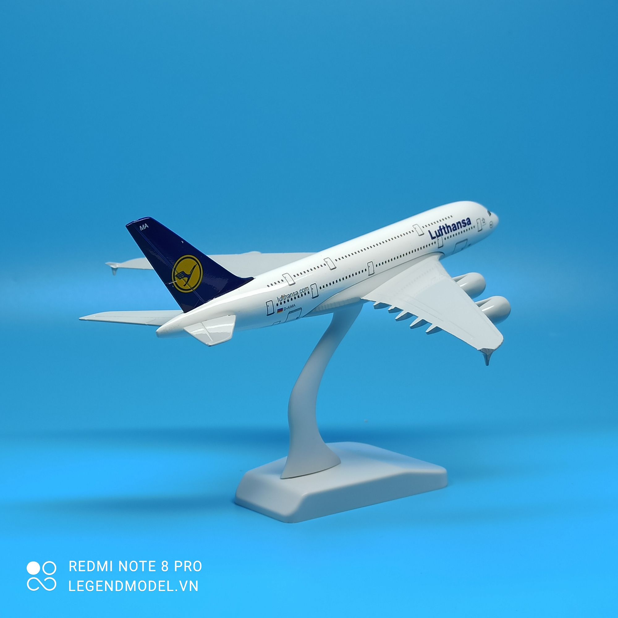 Lufthansa Airlines Airbus A380 20cm Aircraft Model, Durable and Beautiful Metal