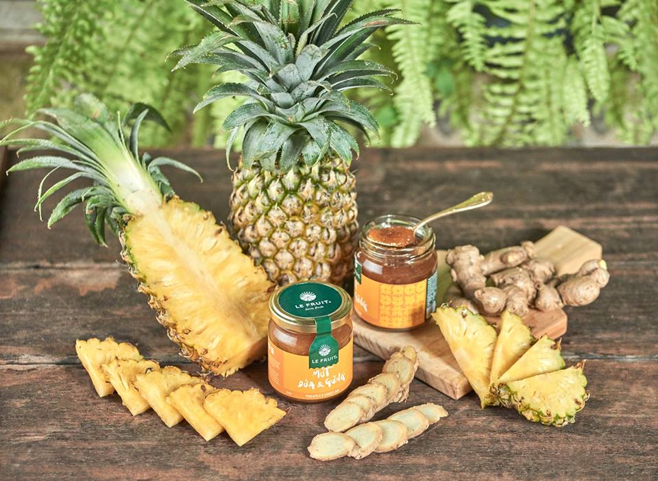 Mứt Dứa Gừng Le Fruit (225g)