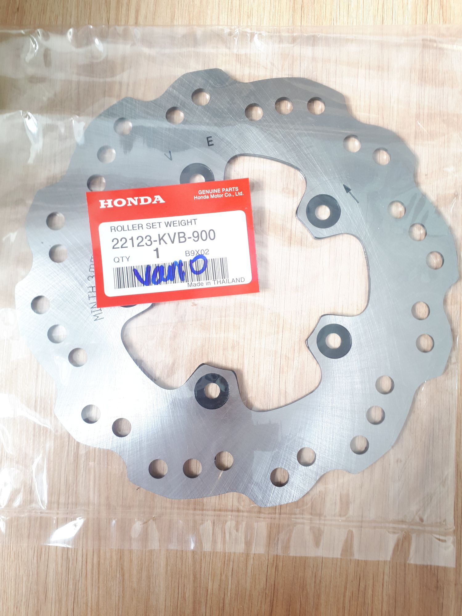 [HCM]dĩa thắng xe vario zin thái