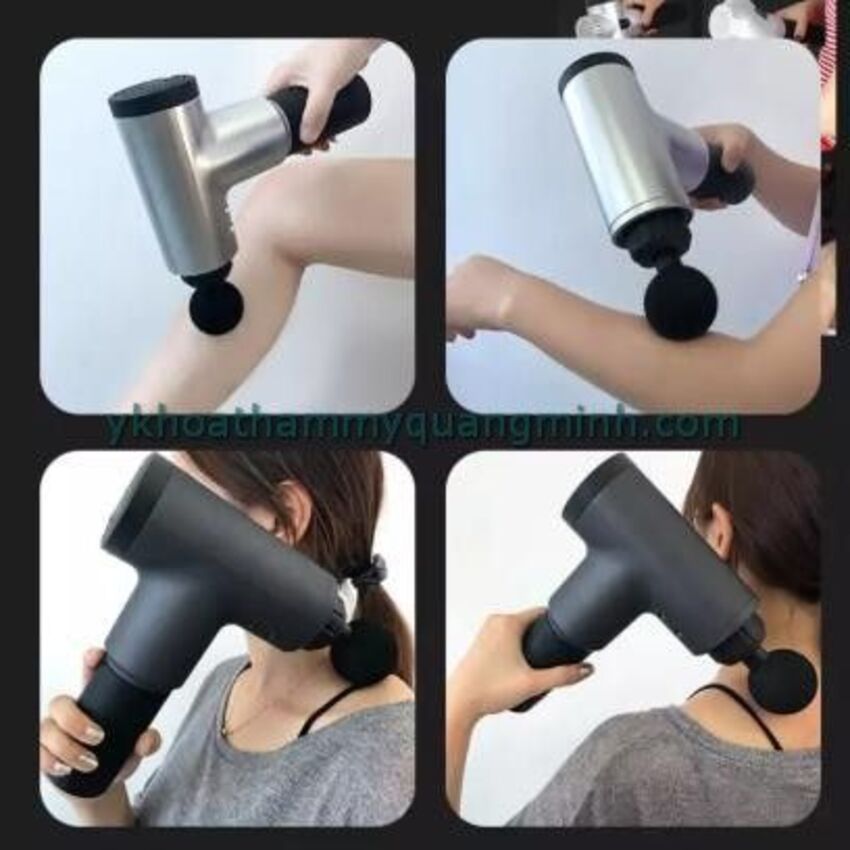 Máy massage sạc pin cầm tay 5 đầu