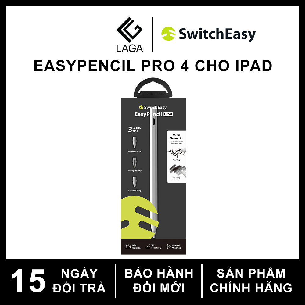 Bút Cảm Ứng SwitchEasy EasyPencil Pro 4 Cho iPad