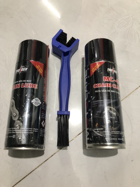 Bộ vệ sinh sên, dưỡng sên Thunder 400ml và bàn chải