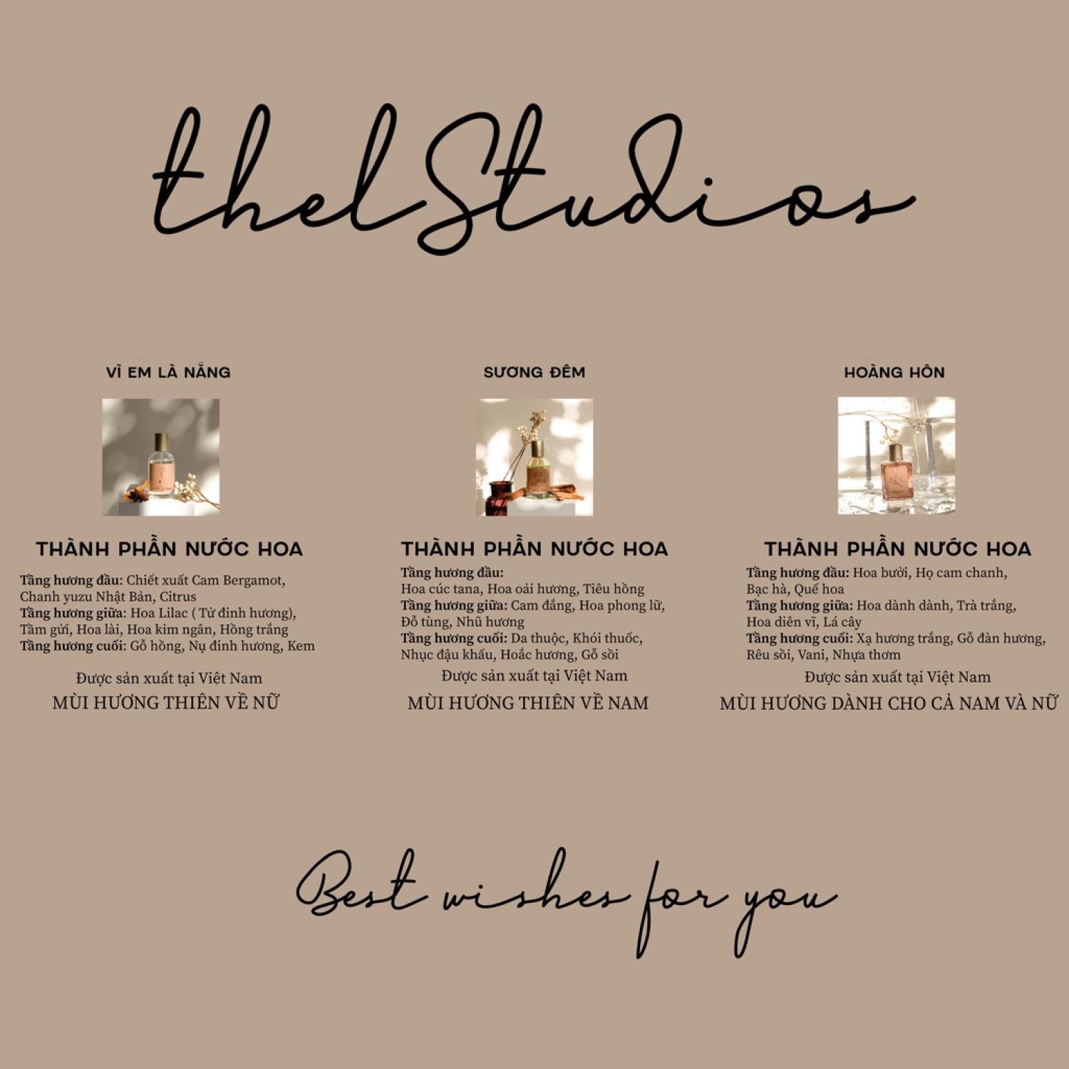 THELSTUDIOS - Nước hoa THEL Perfume