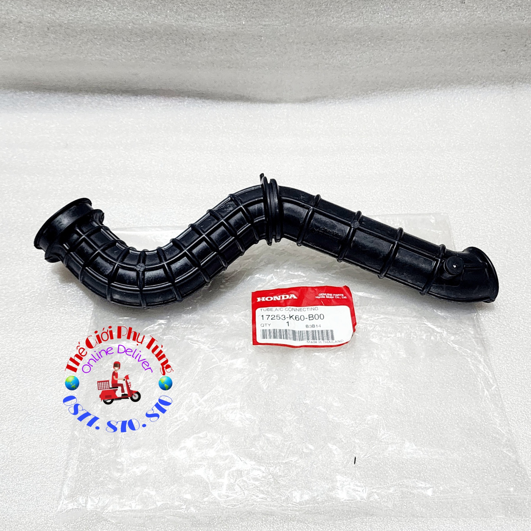 Co pô e dài vario 125, ab 125 zin mới - 17253-k60-b00