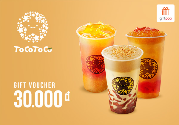 [Giftpop] Phiếu quà tặng ToCoToCo 30K