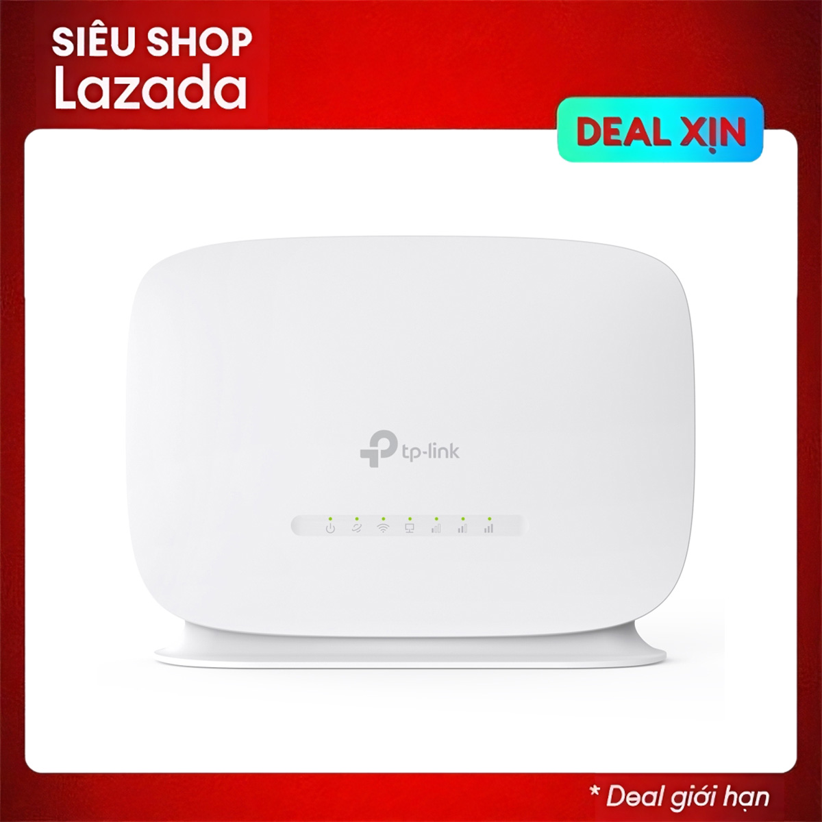 TP-LINK MR105 - Router Không Dây 4G LTE Tốc Độ 300Mbps