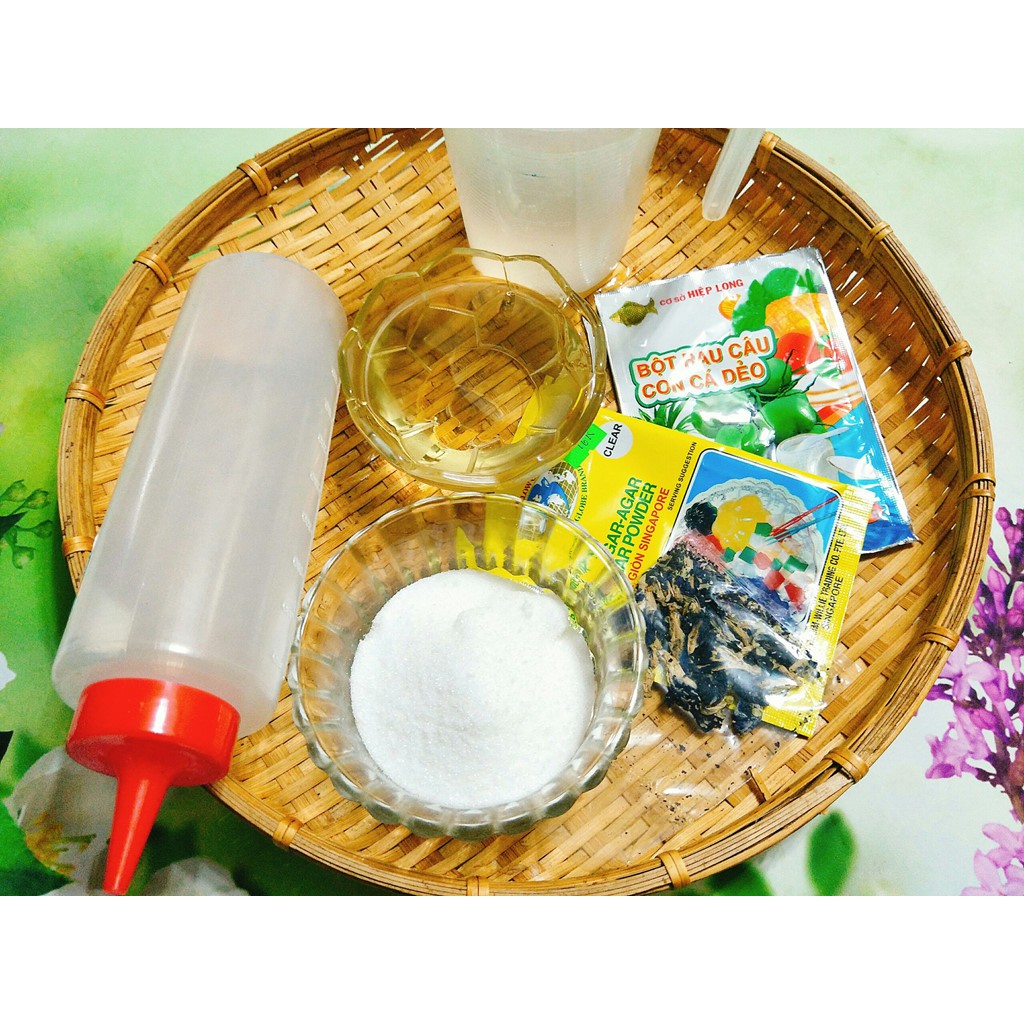 Bột Rau Câu Con Cá Dẻo 10g/gói