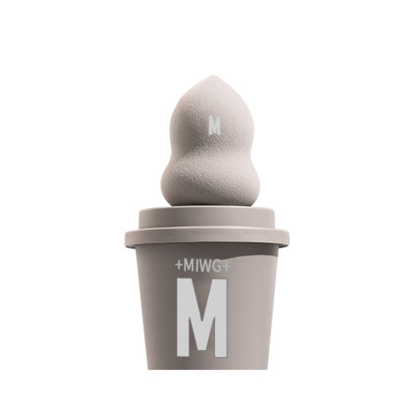 Bông tán kem mỏng mịn +MIWG+ Coffe Makeup Puff