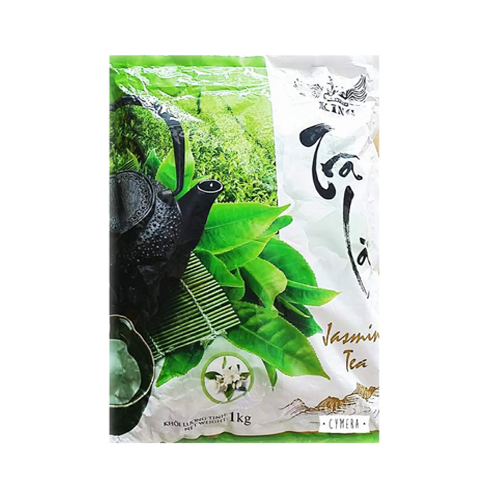 Lục Trà Nhài/ Trà Lài King Xuân Thịnh/ Lục Trà Hương Nhài/ Trà Xanh Hương Nhài (Gói 1kg) - Dùng Làm Nguyên Liệu Trà Sữa