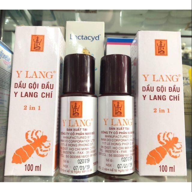 dầu gội chí y lang