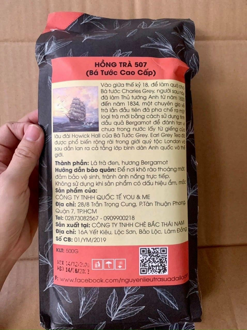 Hồng trà bá tước HESTON (trà đen bá tước)