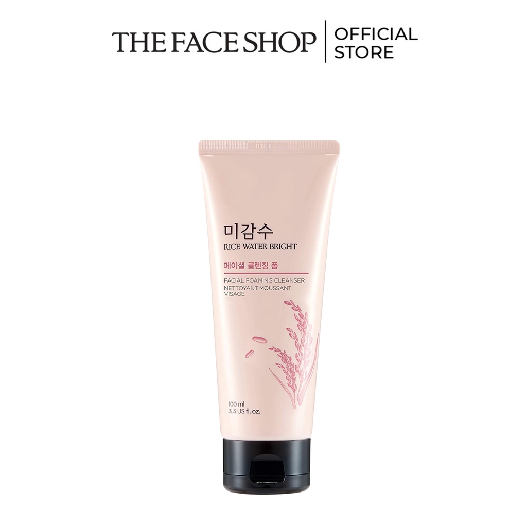 Combo Sữa Rửa Mặt Thefaceshop 100ml+Bộ Dưỡng Chăm Sóc Da (Sữa Dưỡng,Tinh Chất,Nước Cân Bằng) 5Mlx12