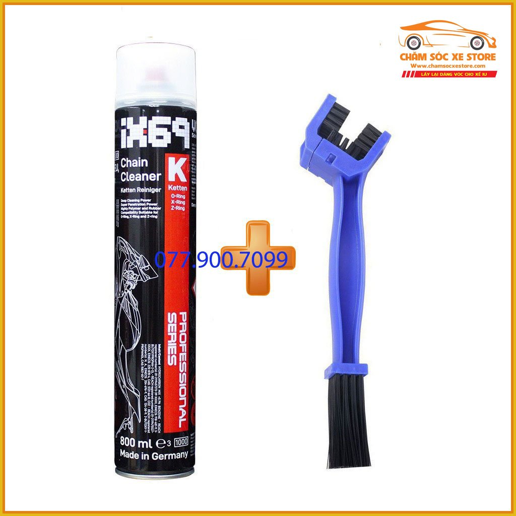 Xịt rửa sên voltronic ix69 800ml bản mới