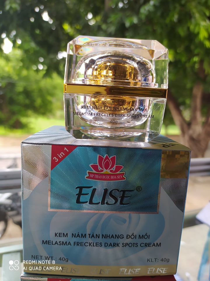 Kem Elise nám,  tàn nhang, đồi mồi 40g