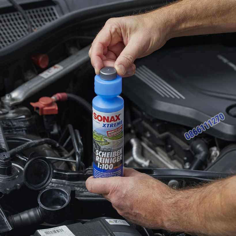 Nước rửa kính Sonax Xtreme clear view 1:100 concentrate 250ml