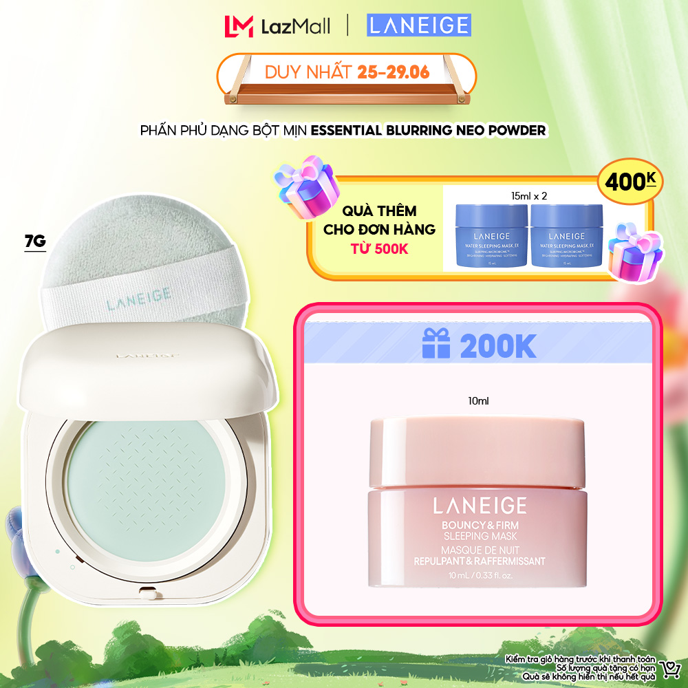 Phấn Phủ Dạng Bột Mịn Laneige Neo Essential Blurring Finish Powder 7G