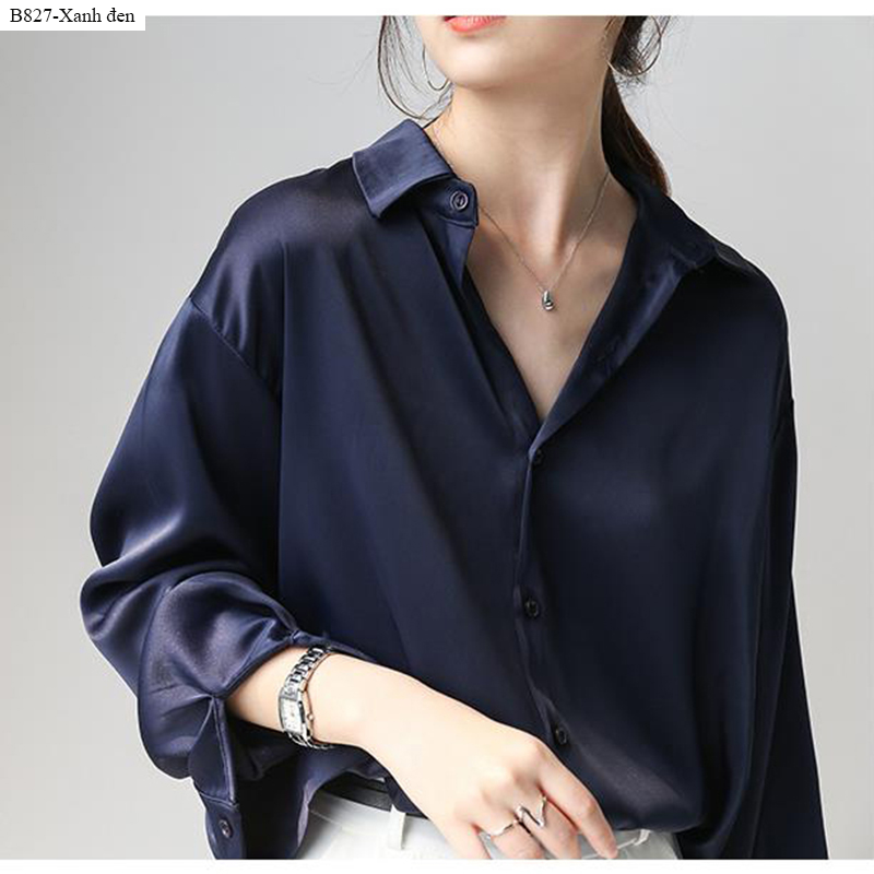 [HCM]B827- SM lụa satin form rộng