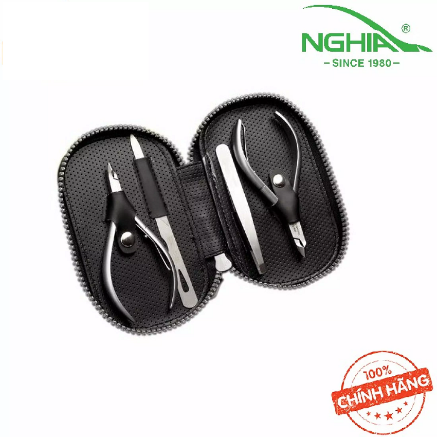 [FreeshipMAX] [HCM][TIỆN ÍCH] Bộ sản phẩm quà tặng MD-33 Kềm Nghĩa cho cuộc sống luôn có Nghĩa Thép không gỉ (Inox) an toàn cho người dùng Kềm cắt da Kềm cắt móng Dũa Nhíp