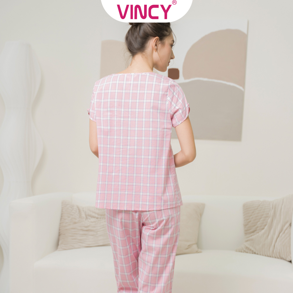 [Mua 3 giảm 20%, mua 2 giảm 15%] Bộ Đồ Kate Dài Nữ Vincy BKD040W31