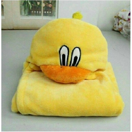 Chăn ủ có mũ hình thú cho bé siêu yêu