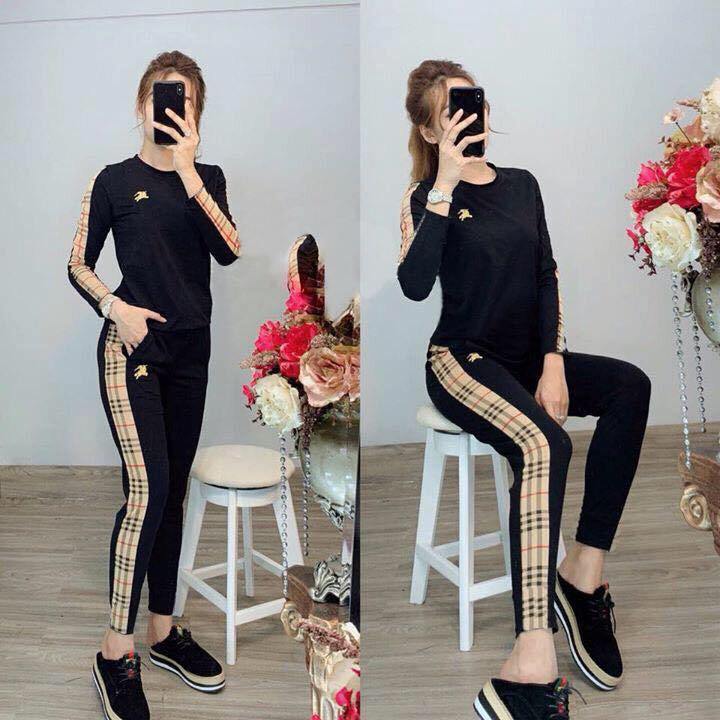 [HCM]SET BỘ THU ĐÔNG DÀI TAY PHỐI SỌC DỄ THƯƠNG