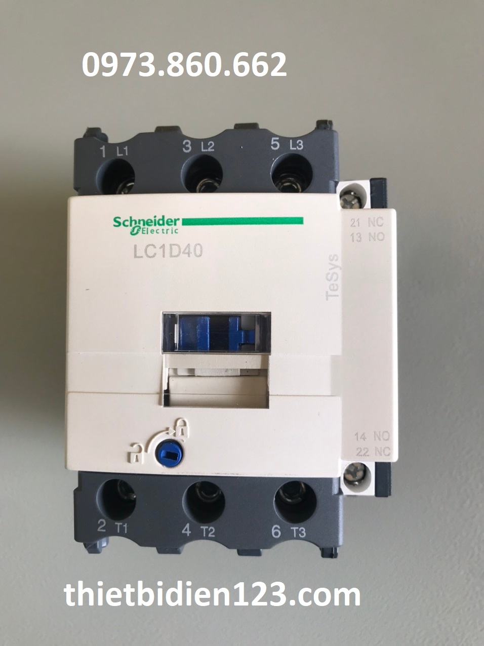 Contactor - khởi động từ Schneider LC1D..F7 cuộn hút 110V