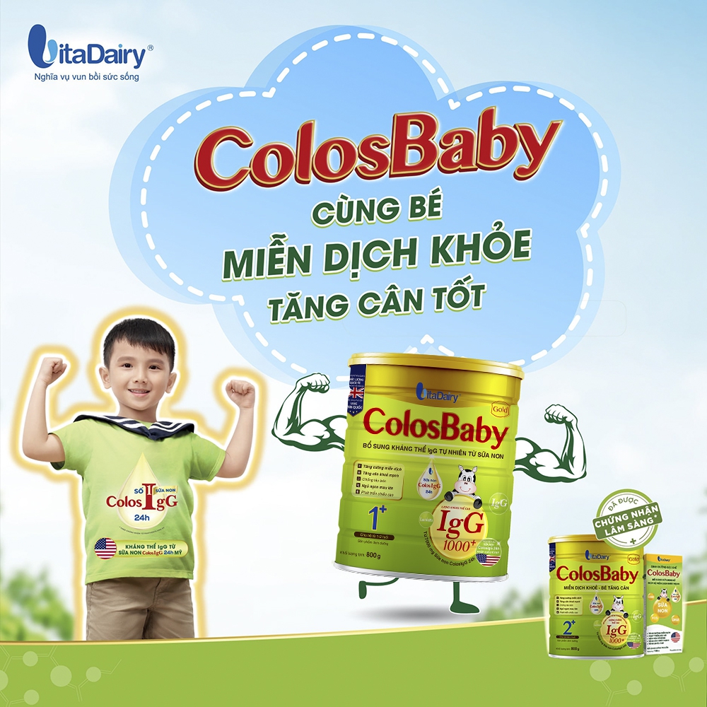 Sữa COLOSBABY GOLD 1+ 800G