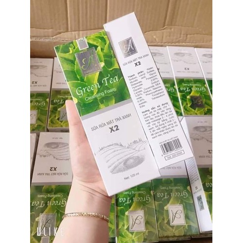 [HCM]Sữa Rửa Mặt Trà Xanh X2