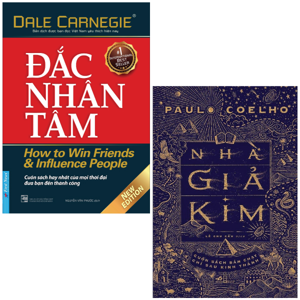 Fahasa - Combo Sách Hay Sách Đắc Nhân Tâm + Nhà Giả Kim Bộ 2 Cuốn