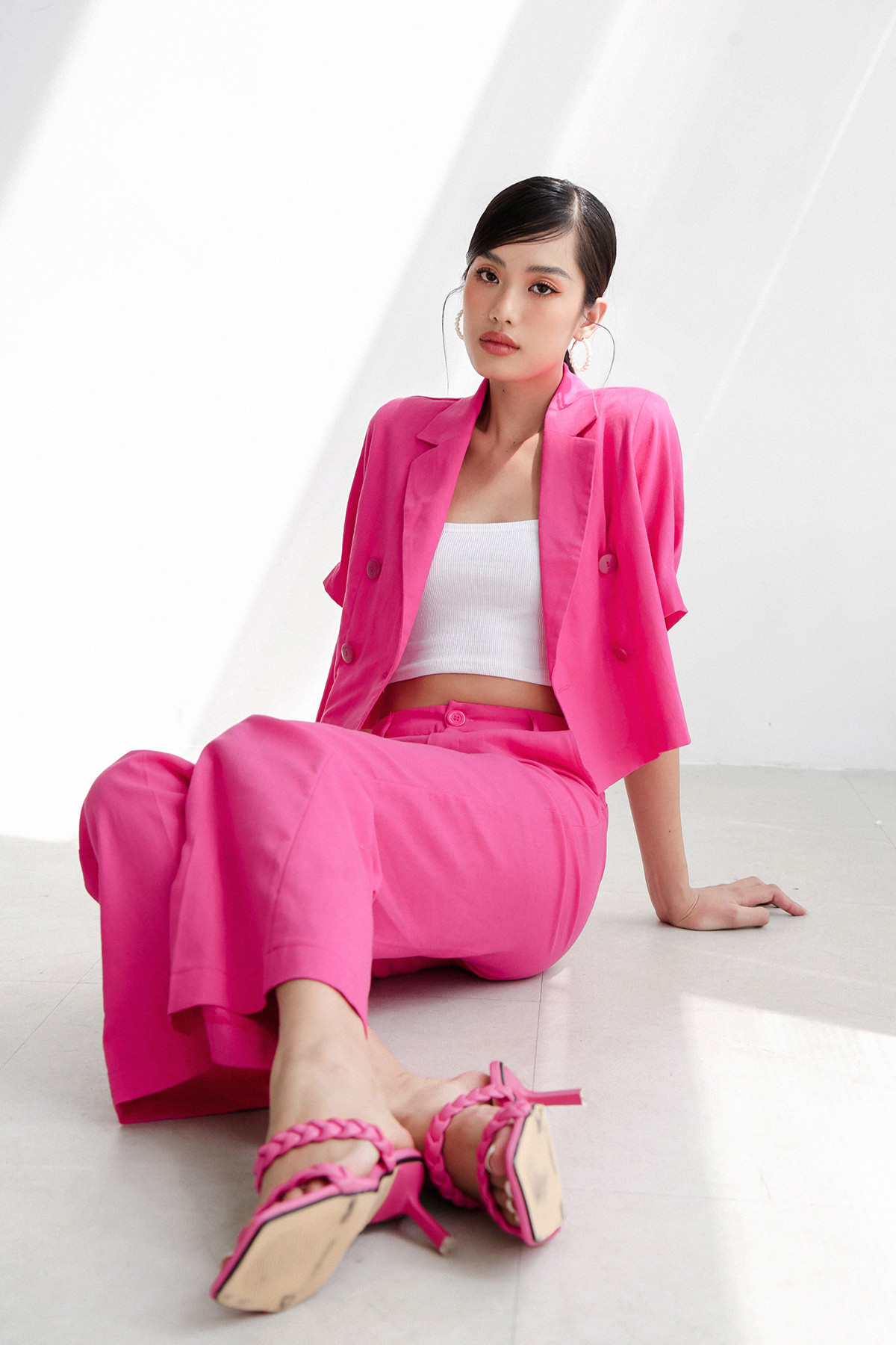 Quần ống suông 2 màu MIEU - JS18