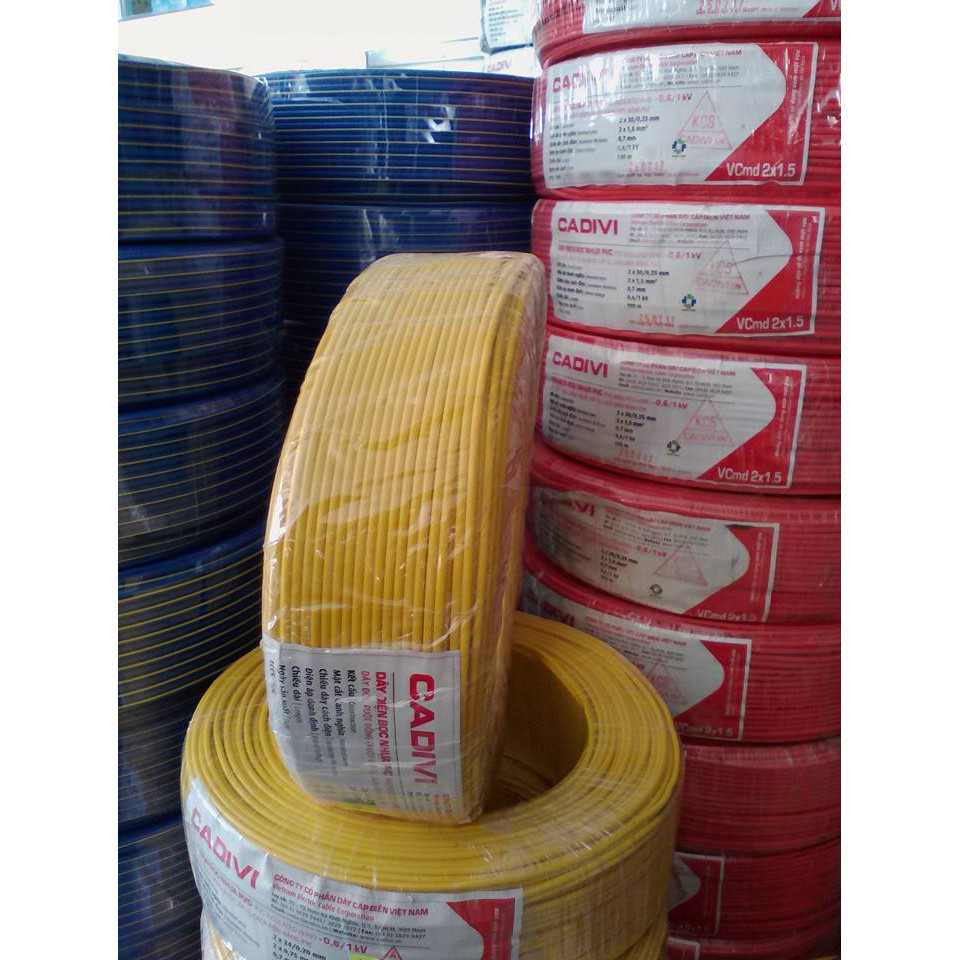 Combo 10m dây điện Cadivi