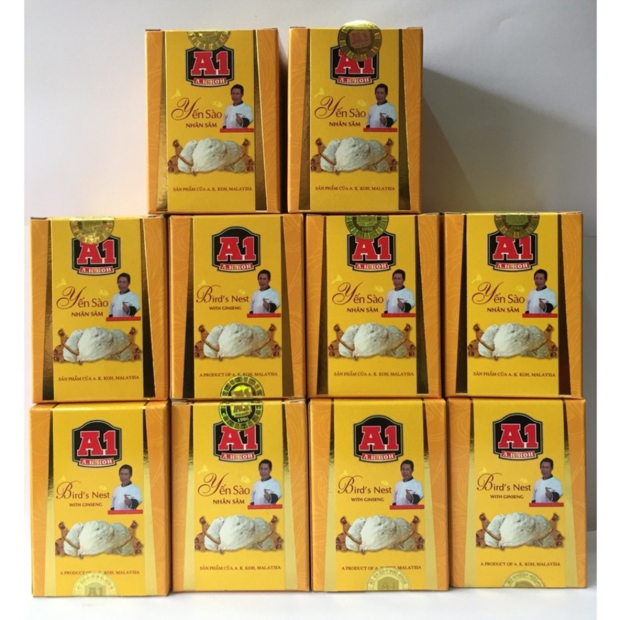 [HCM]10 Hũ Nước Yến  Nhân Sâm A1PP Nhân Sâm Ánh Dương