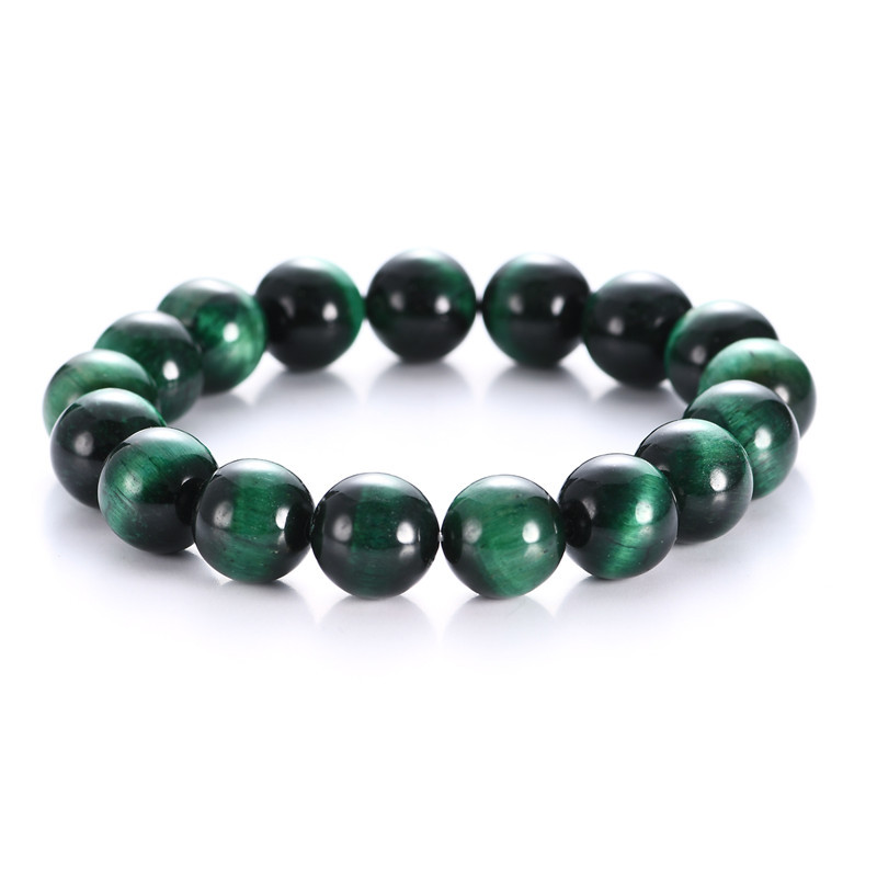 [GIÁ SỈ] VÒNG TAY CHUỖI HẠT ĐÁ MẮT HỔ XANH LÁ ĐỦ KÍCH THƯỚC HẠT TỪ 8 - 16MM. TẶNG DÂY SƠ CUA THEO YÊU CẦU CỦA KHÁCH HÀNG