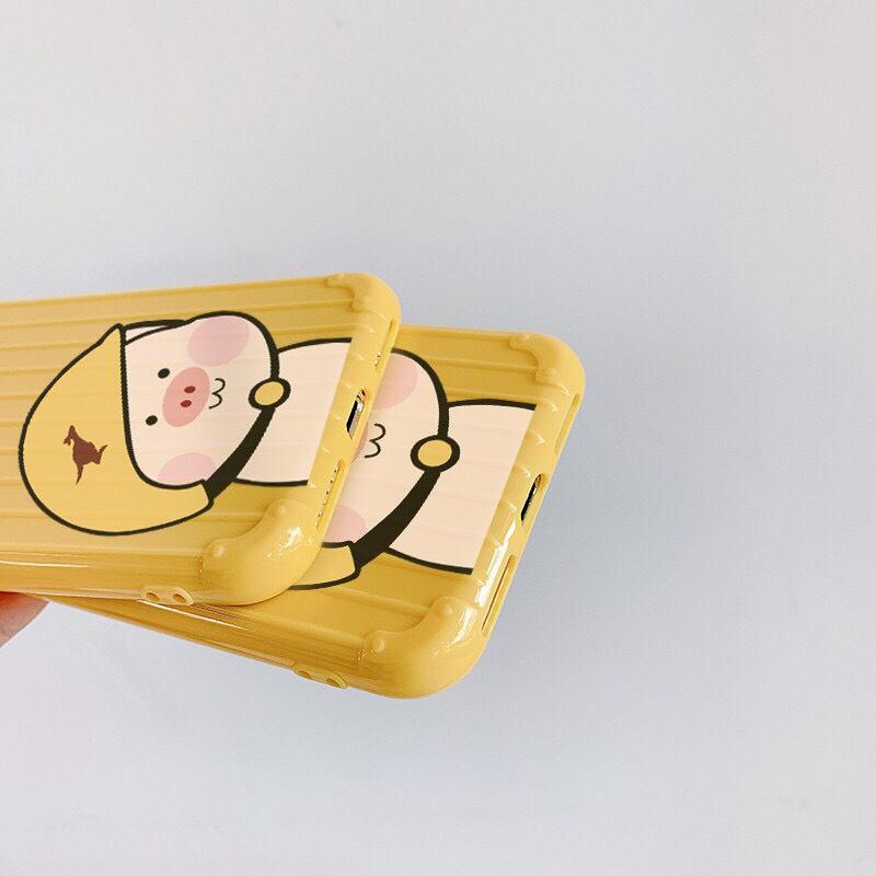 ỐP IPHONE - ỐP LƯNG LỢN QISHI CUTE IP6 6PLUS 7PLUS 8PLUS X XSMAX