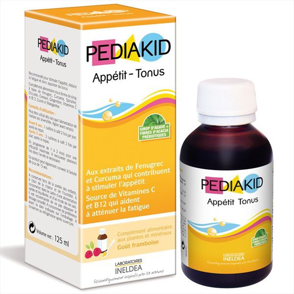 Pediakid appetit tonus cho trẻ biếng ăn chậm lớn 125ml
