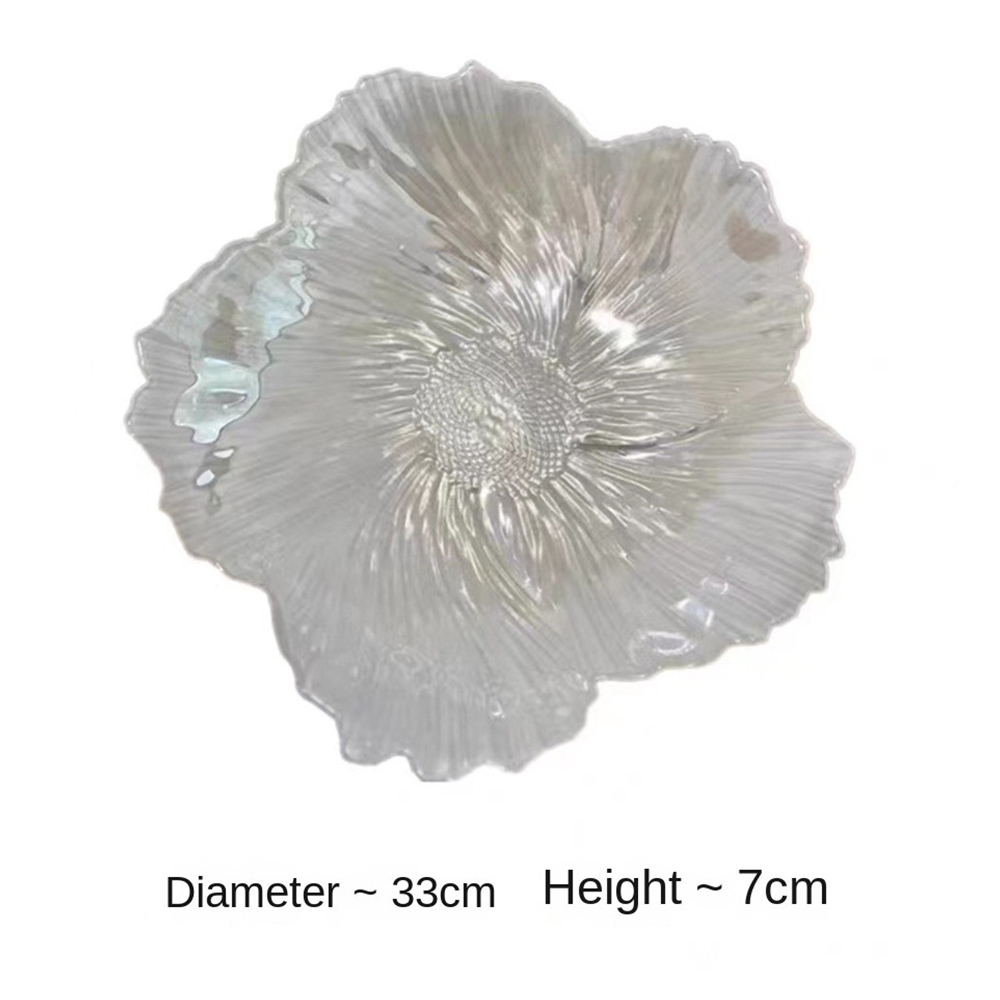 European-Style Home Living Room Fruit Plate Creative Dried Fruit Plate Storage Plate Simple and Stylish Home Decoration Ornaments Dessert Plates High Tea Picnic Fruit Cupcake Cake Tray Portable Birthday Wedding Party Candy Plate BTT