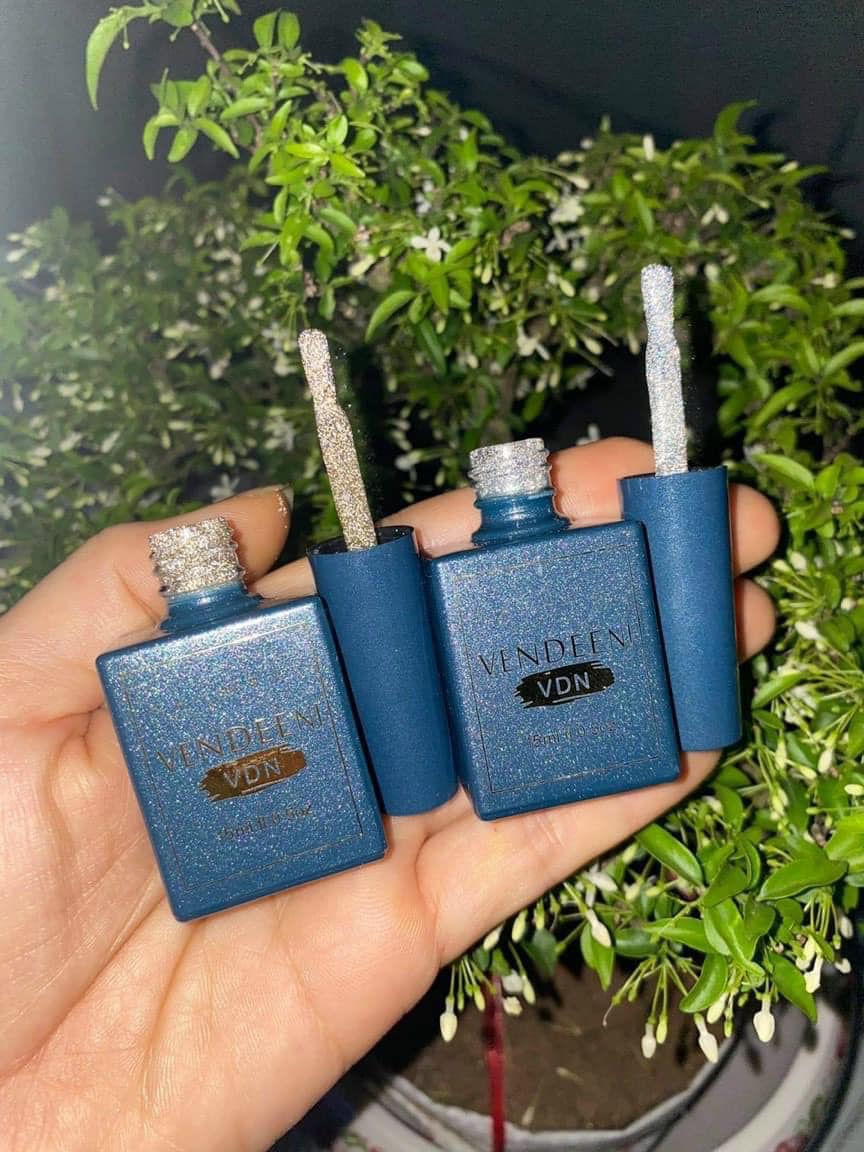 set sơn gel nhũ flat siêu sáng