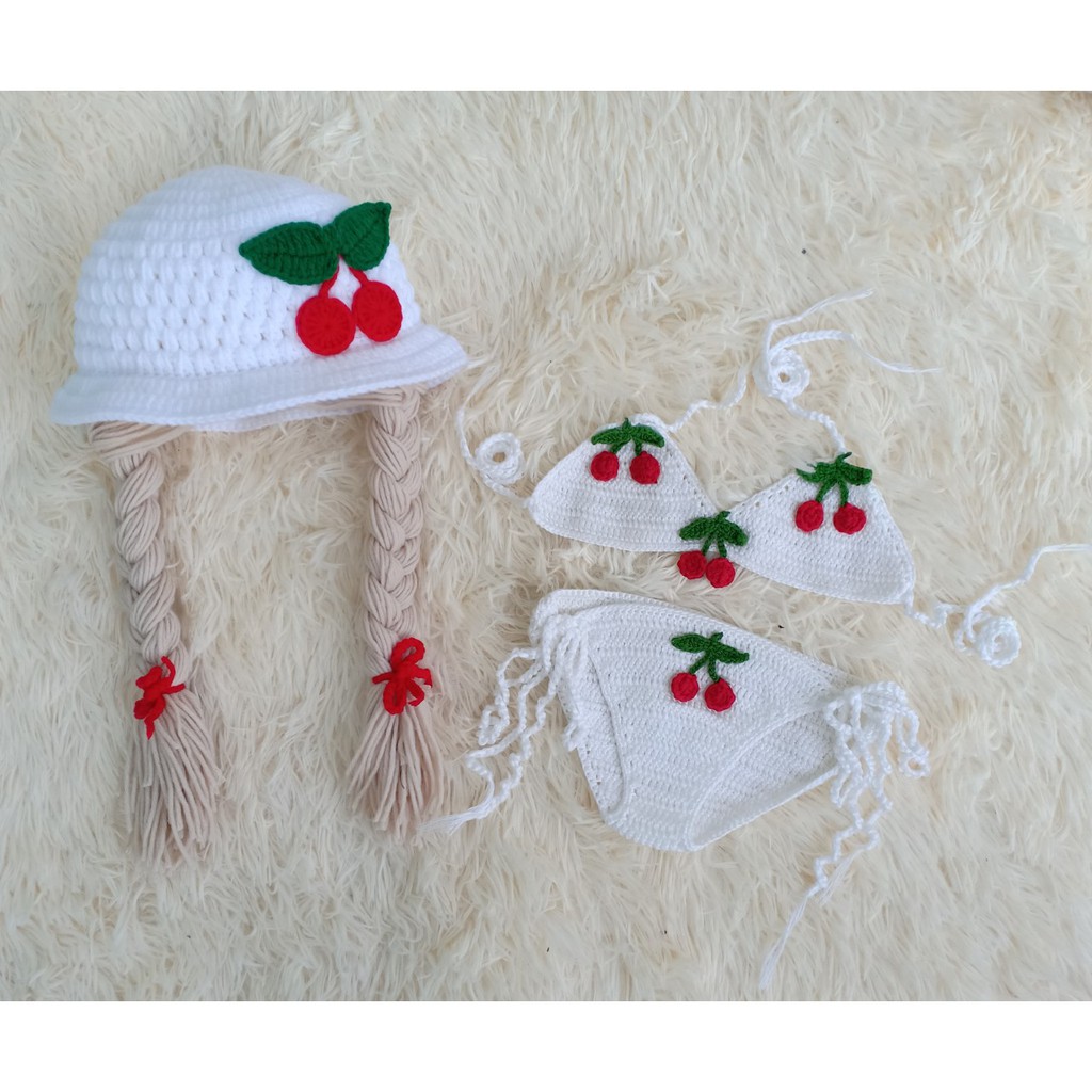 Đồ Bơi Cho Bé Gái Hình Trái Cherry
